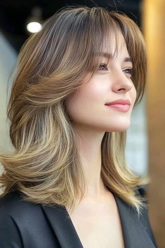 corte repicado cabelo liso