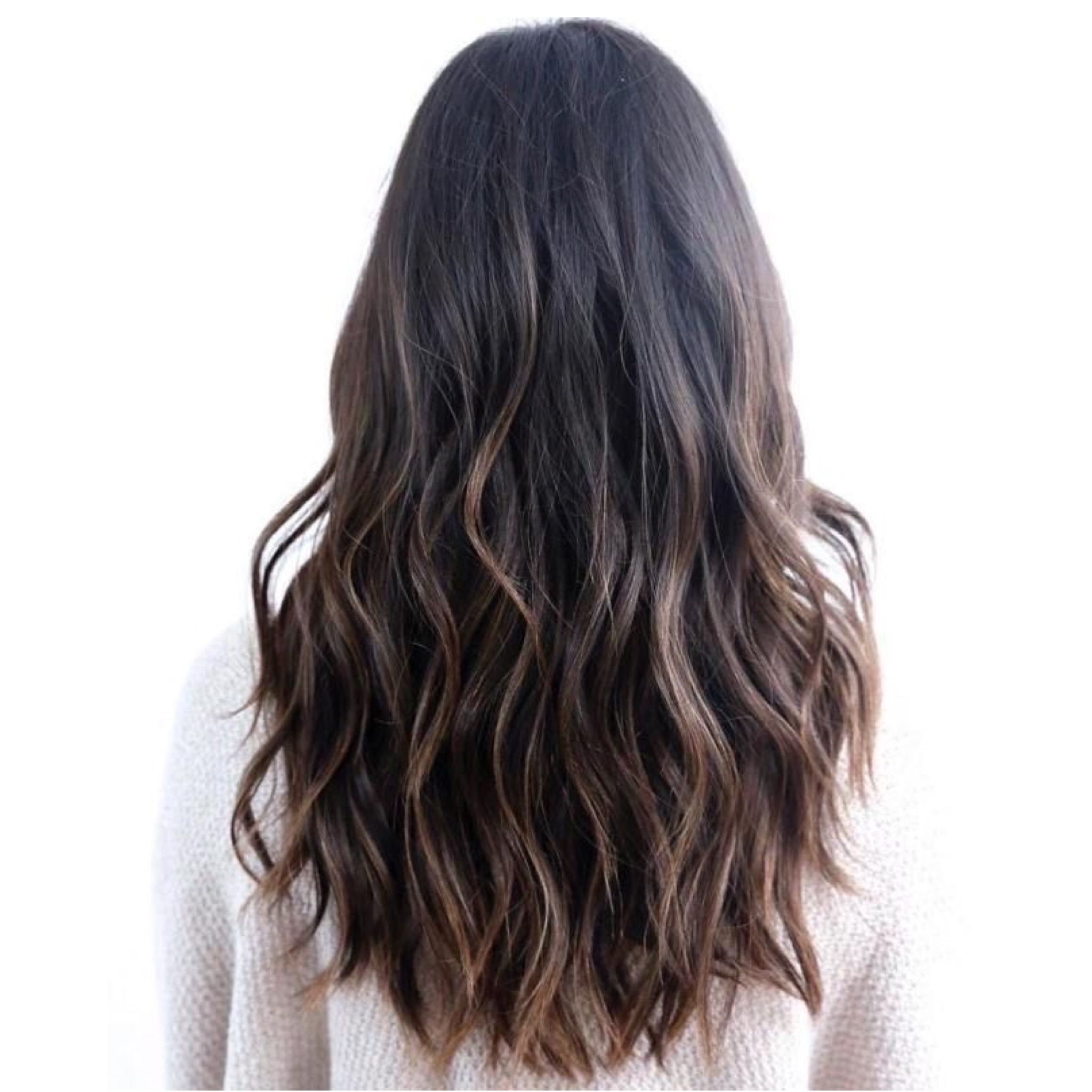 inspiração corte de cabelo longo repicado