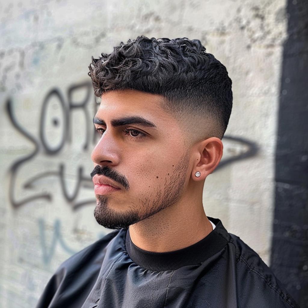 corte de cabelo low fade