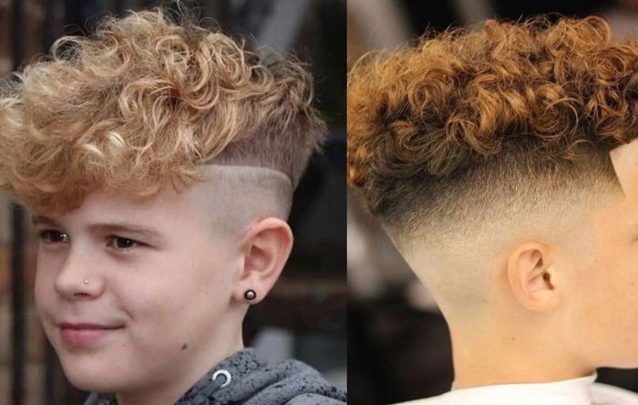 Midi e High Fade para seu Filho