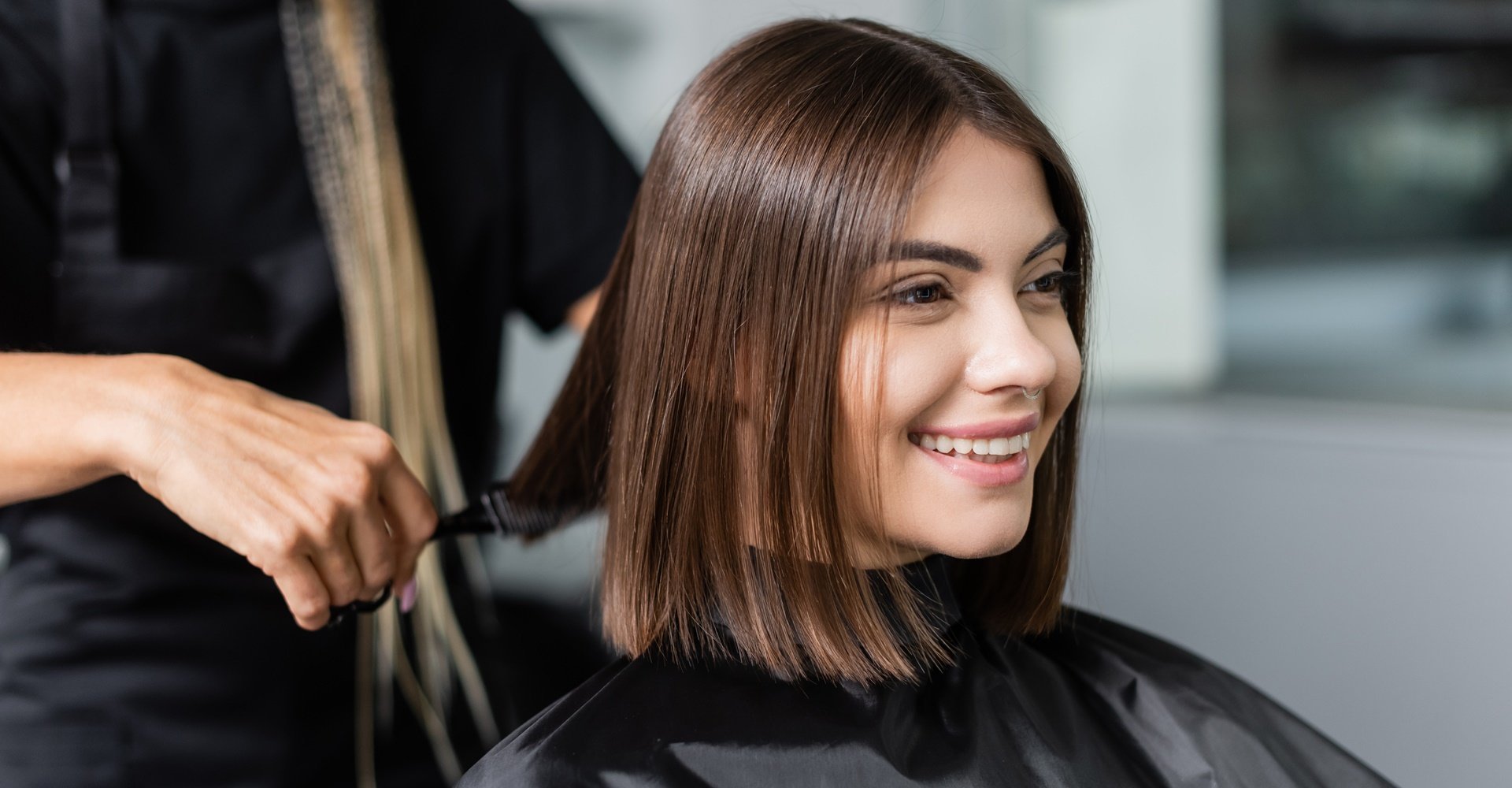 Long Bob e Camadas: O Segredo para Equilibrar Rostos Alongados