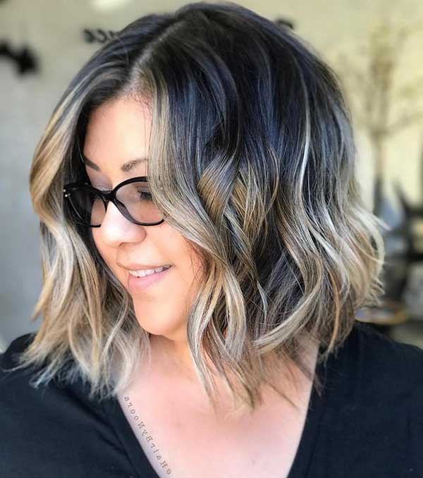 corte de cabelo para rosto gordo