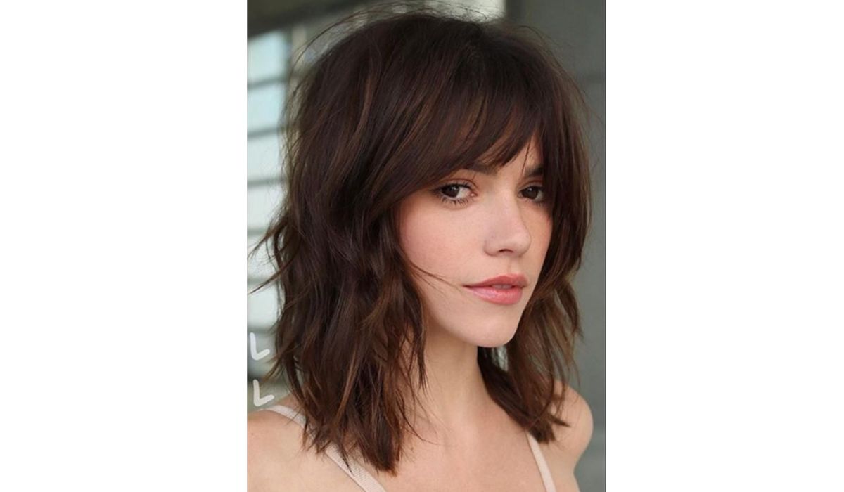 corte de cabelo para testa grande