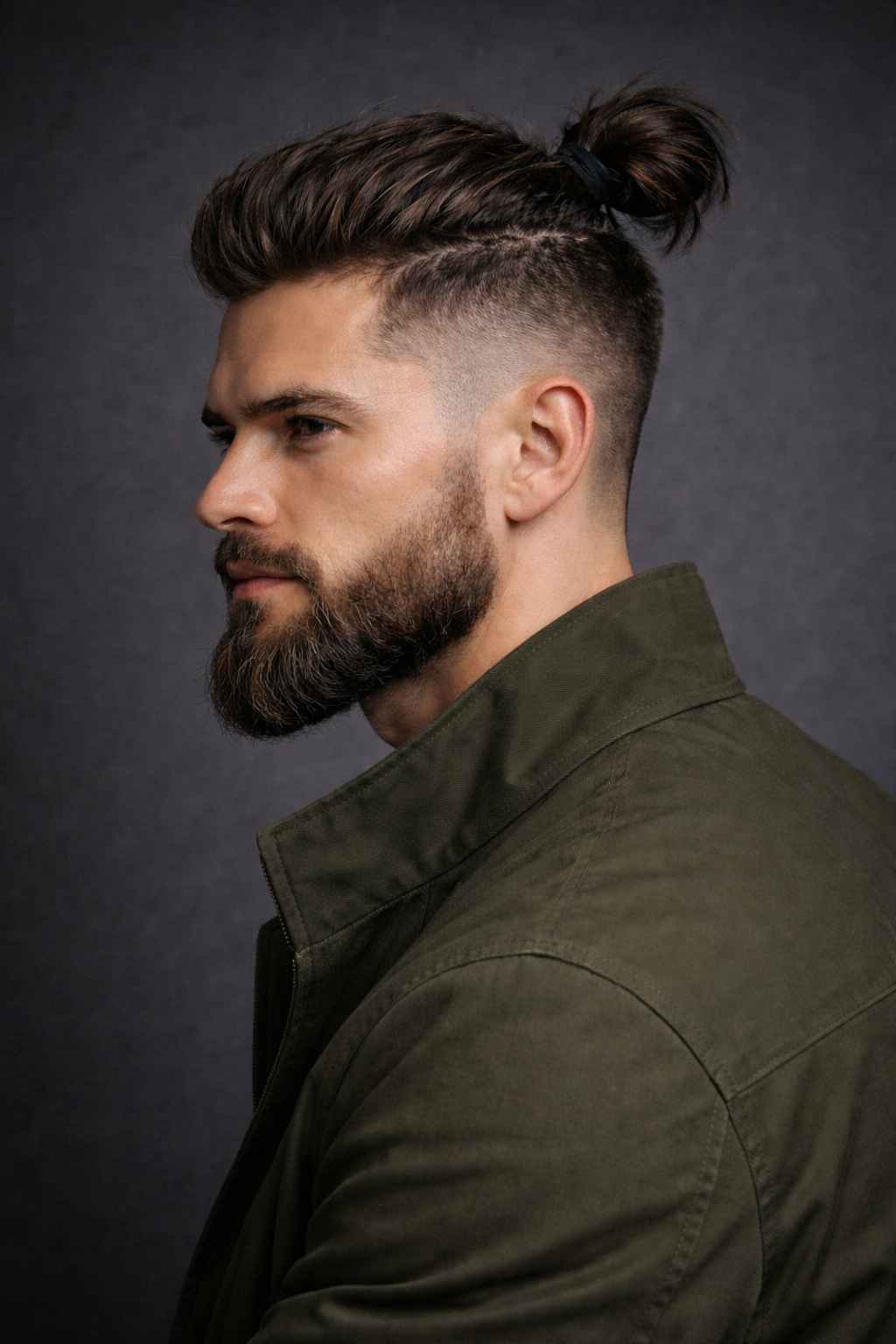 corte de cabelo samurai