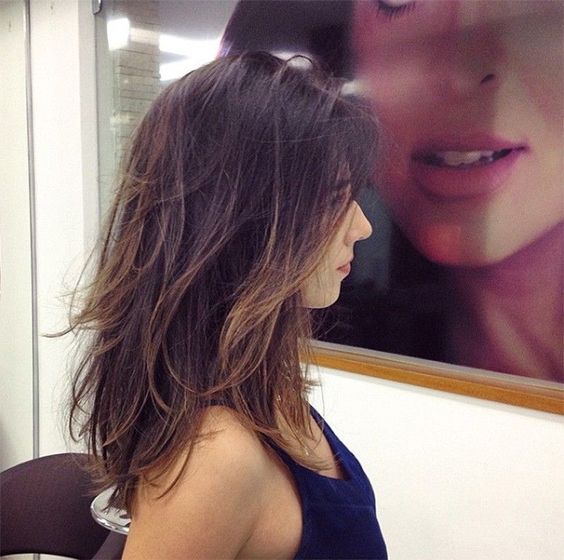 corte de cabelo u medio