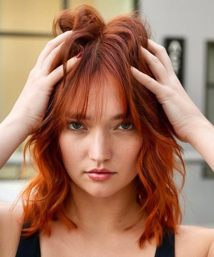 corte de cabelo u medio