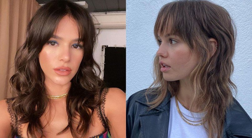 Franja Cortina e Wolf Cut: A Combinação Perfeita para um Visual Moderno