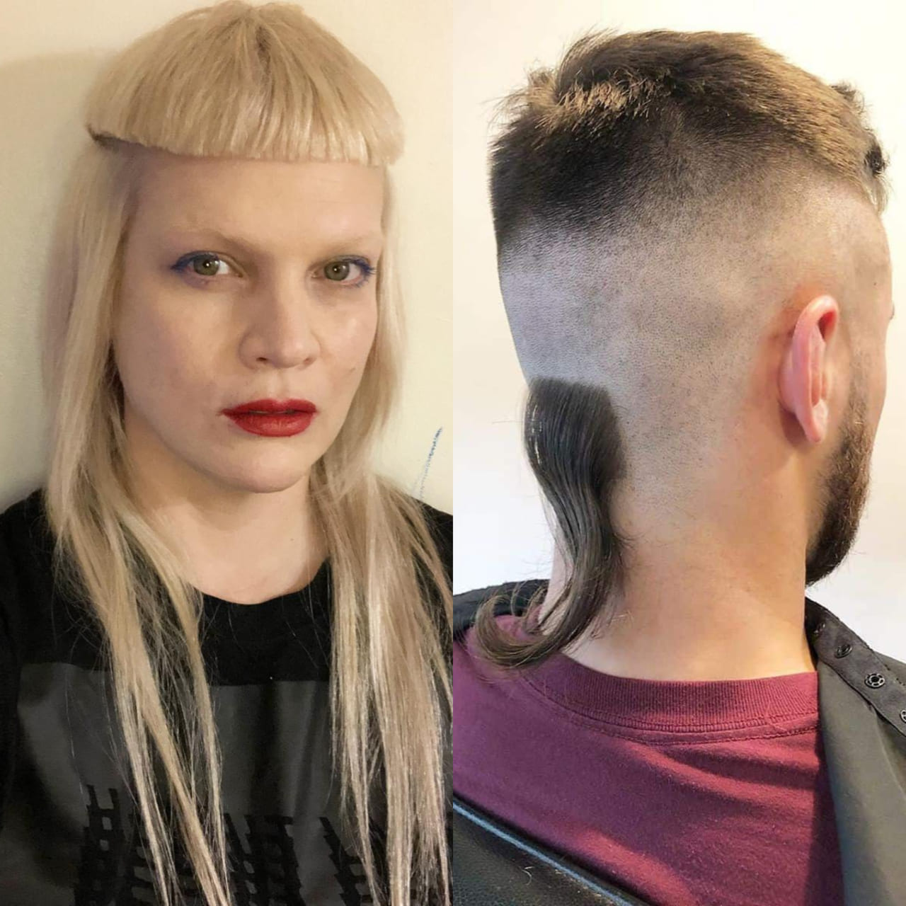 corte de cabelo zoado feminino