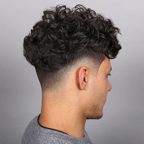 mid fade masculino