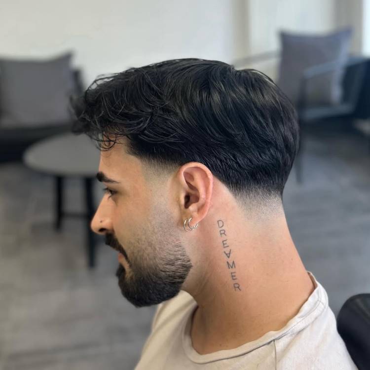 bald fade masculino