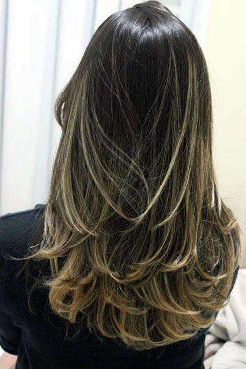 corte em camadas para cabelo fino