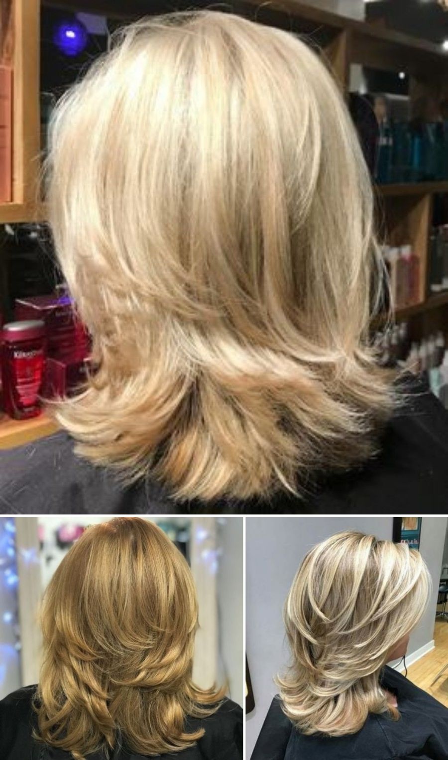corte em camadas com franja