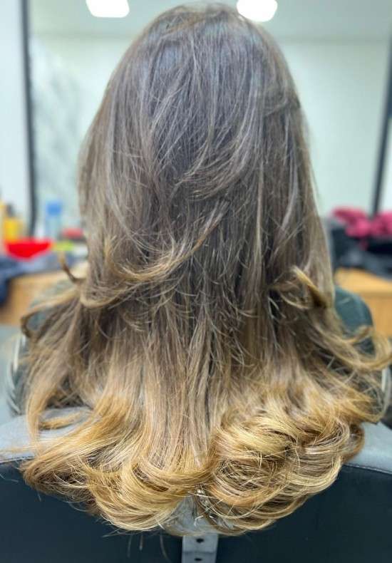 corte em camadas rejuvenescedor
