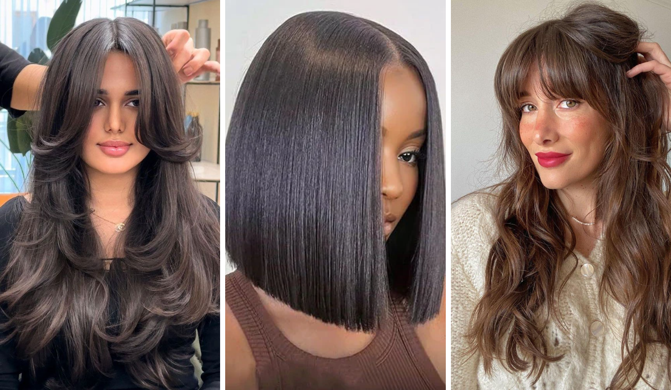 corte para cabelo lisos