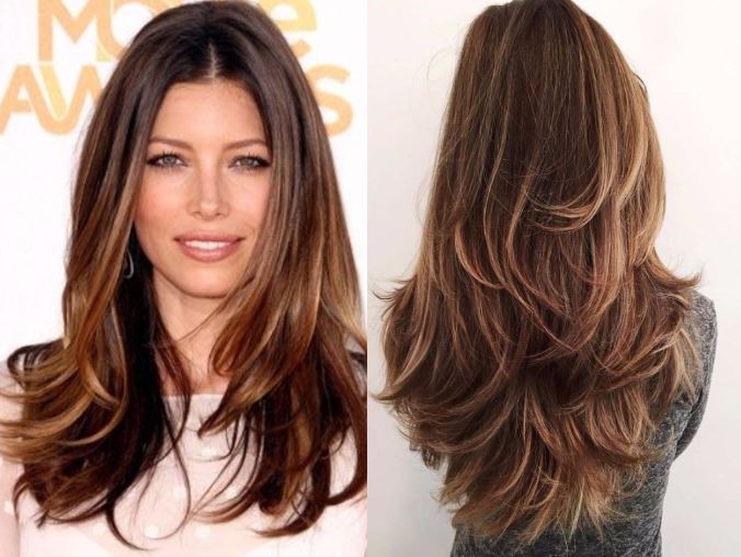 melhor corte cabelo longo liso fino