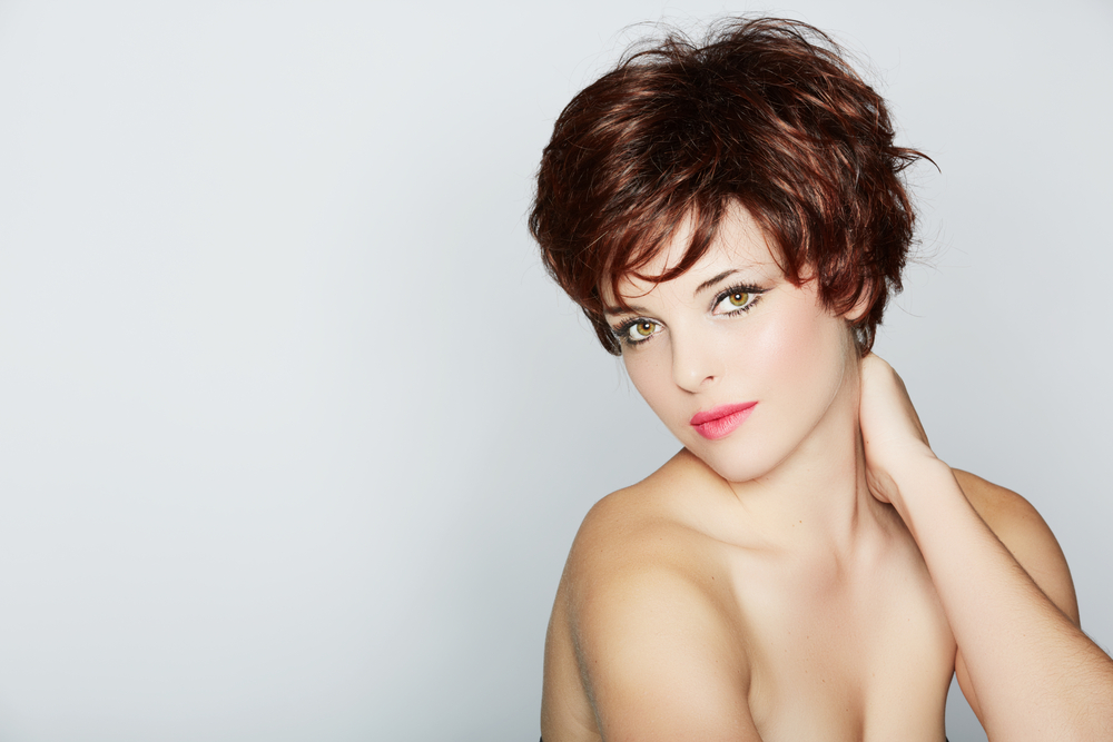 ideias corte pixie ondulado rosto oval