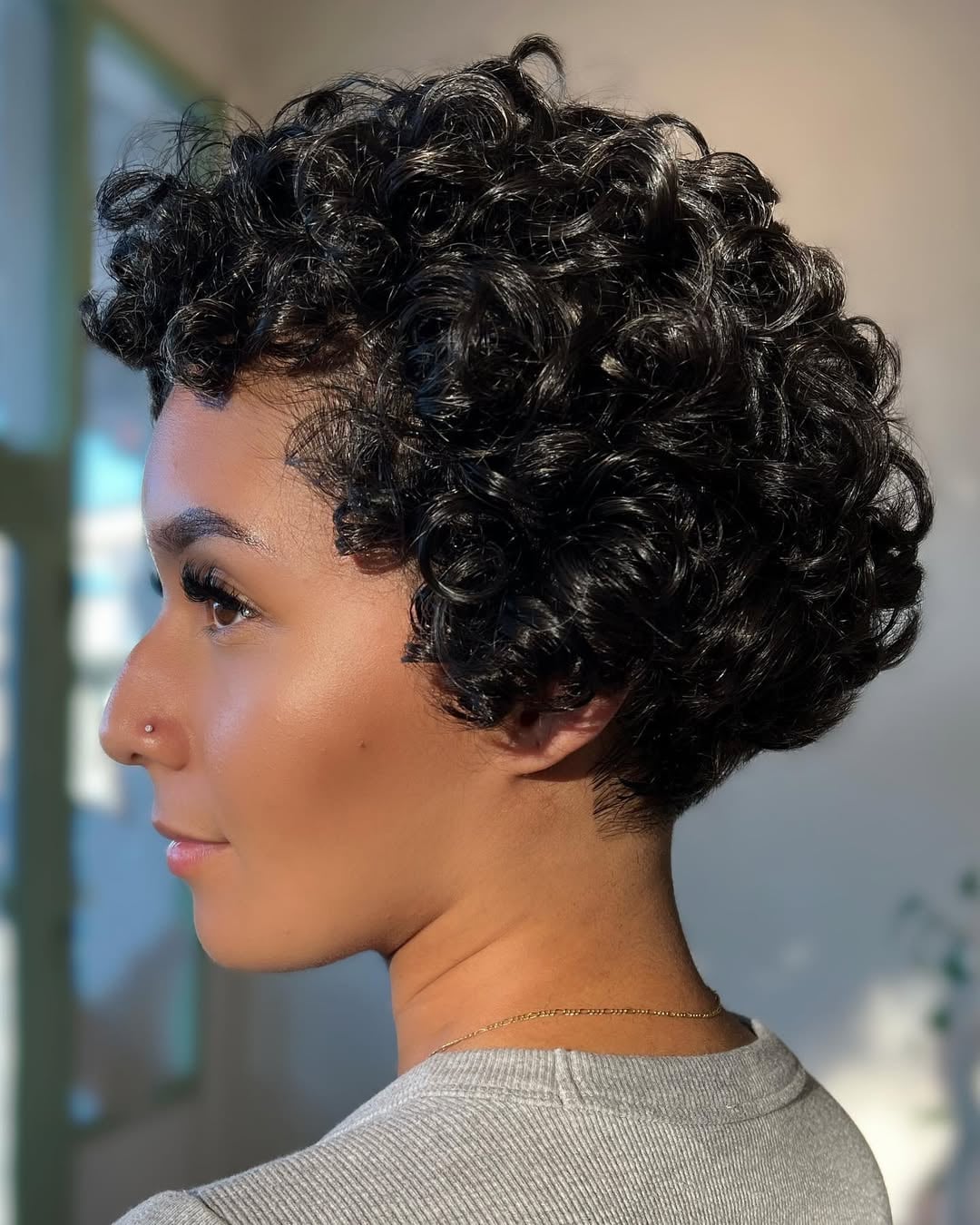 cortes de cabelo afros feminino curto