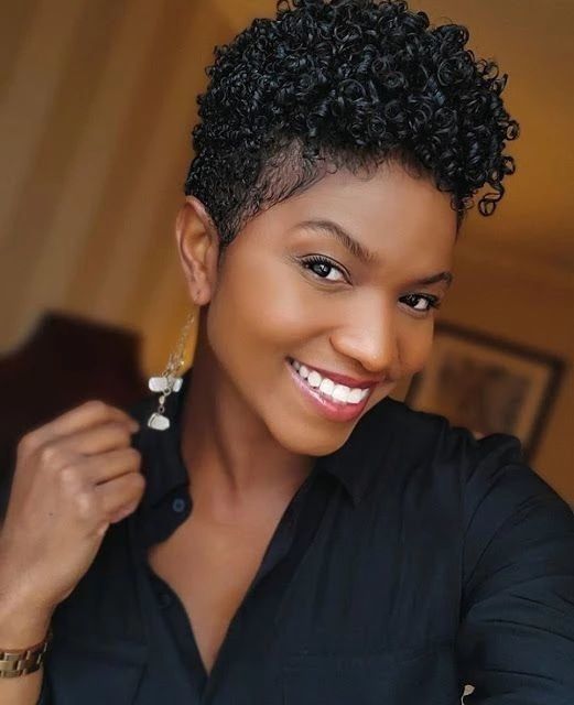 cortes de cabelo afros feminino curto