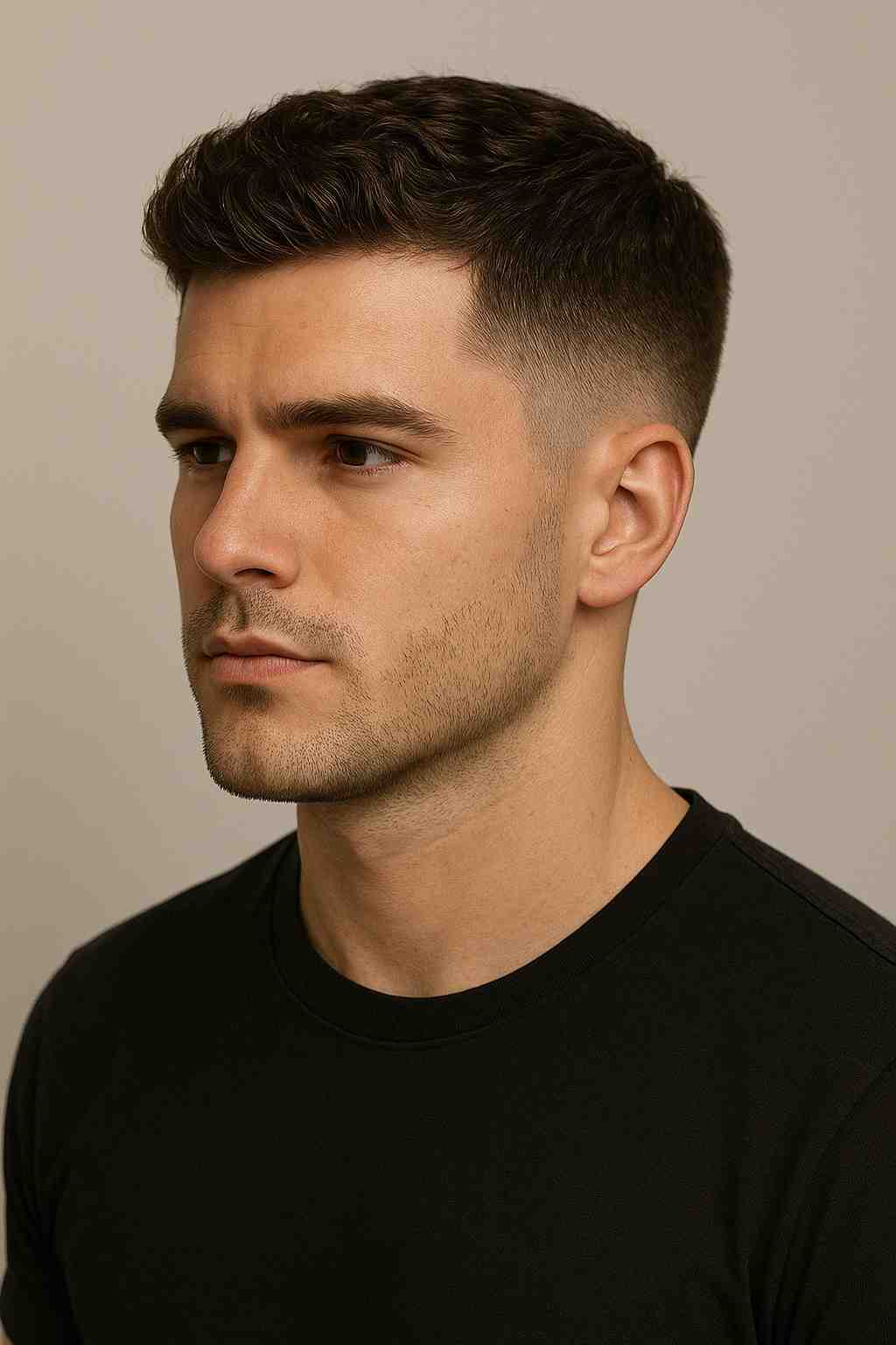 corte degradê masculino