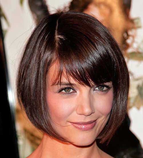 cortes de cabelo chanel de bico com franja