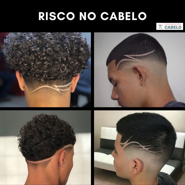 ideias de desenhos para cabelo masculino