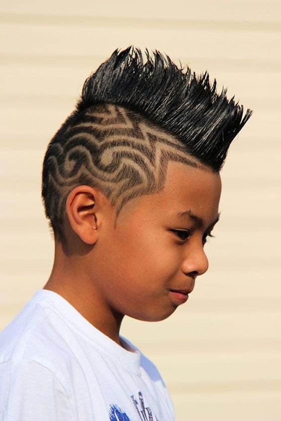 Estilos de cabelo de cria