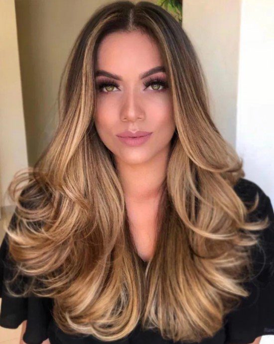 cortes de cabelo em camadas