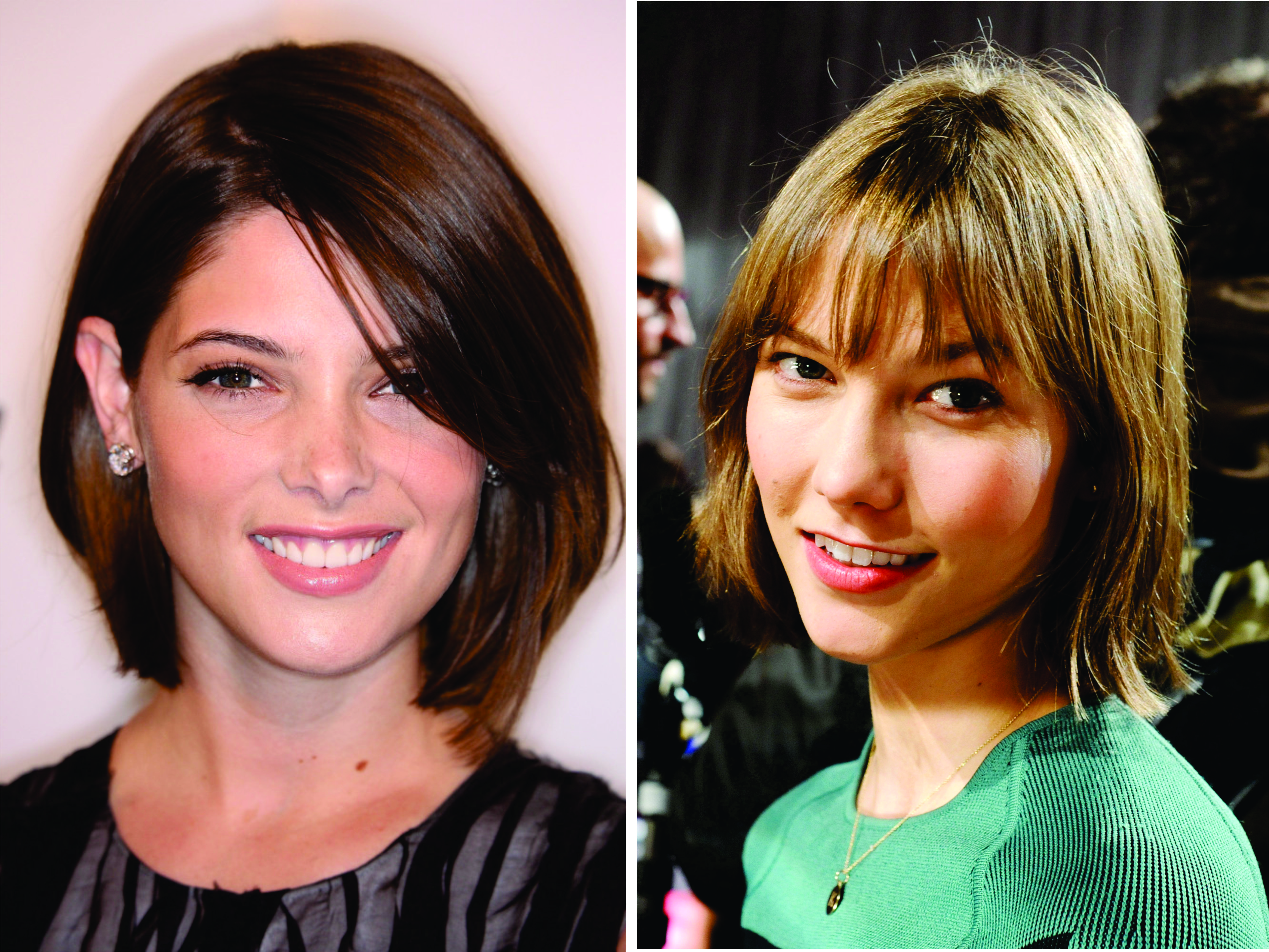long bob em camadas