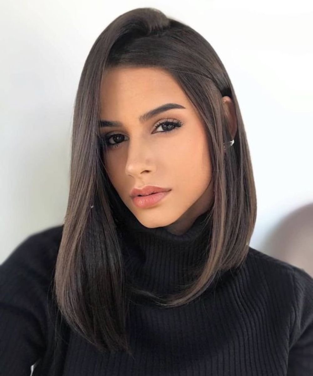 long bob desfiado