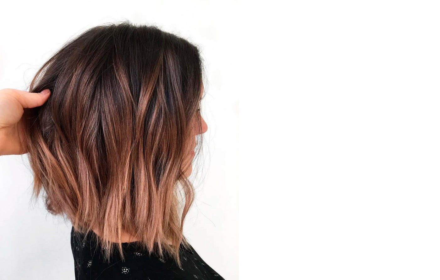 long bob repicado