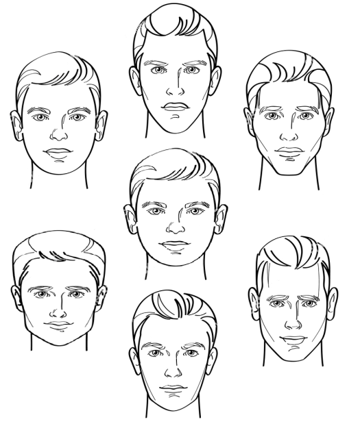 Penteados Modernos para Homens com Rosto Fino: Volume e Estilo