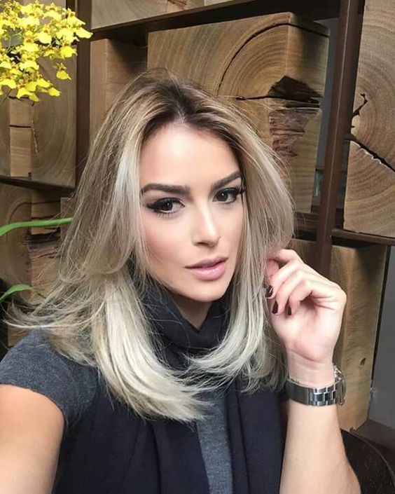 cortes de cabelo médio volumoso