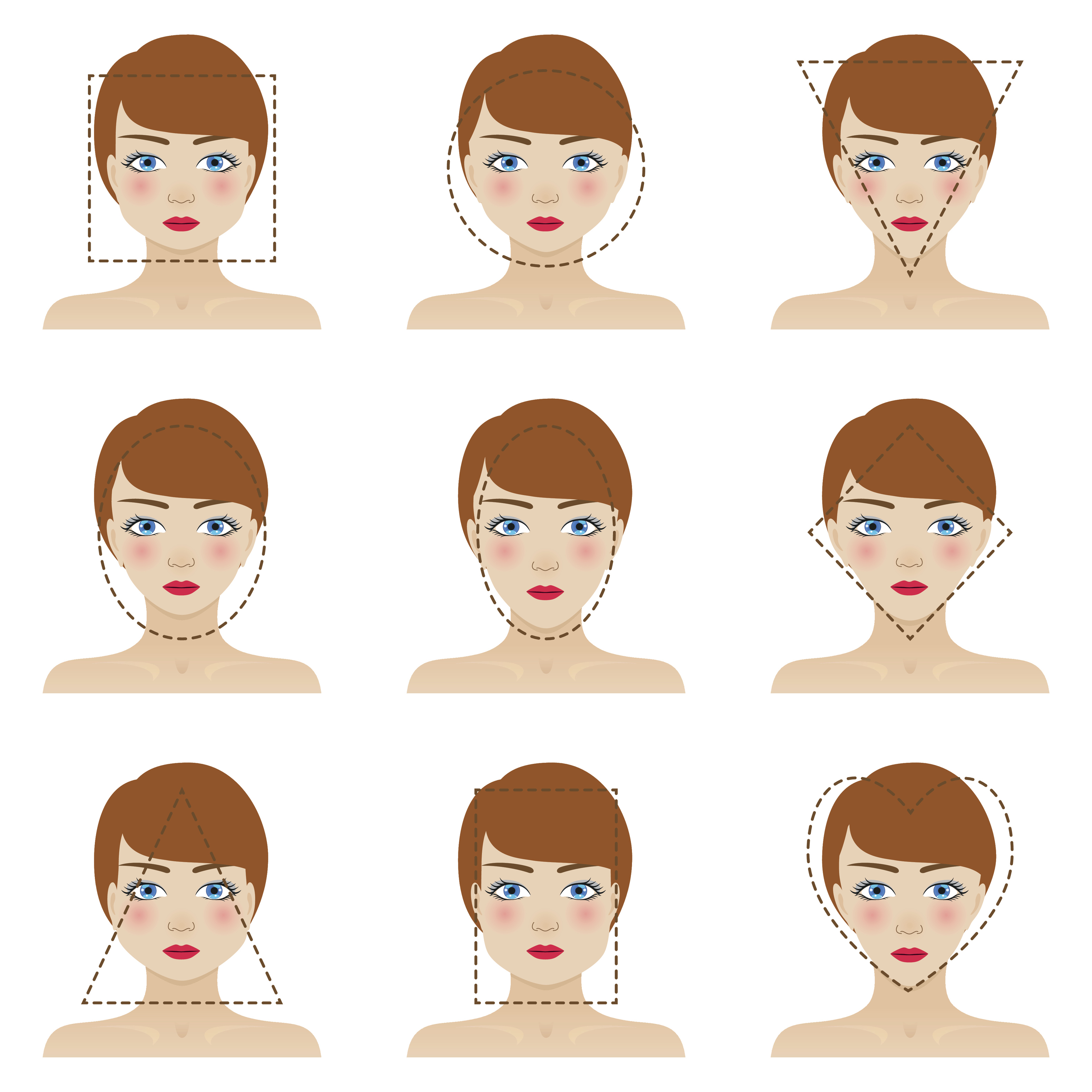 Cortes de cabelo que rejuvenescem rostos redondos