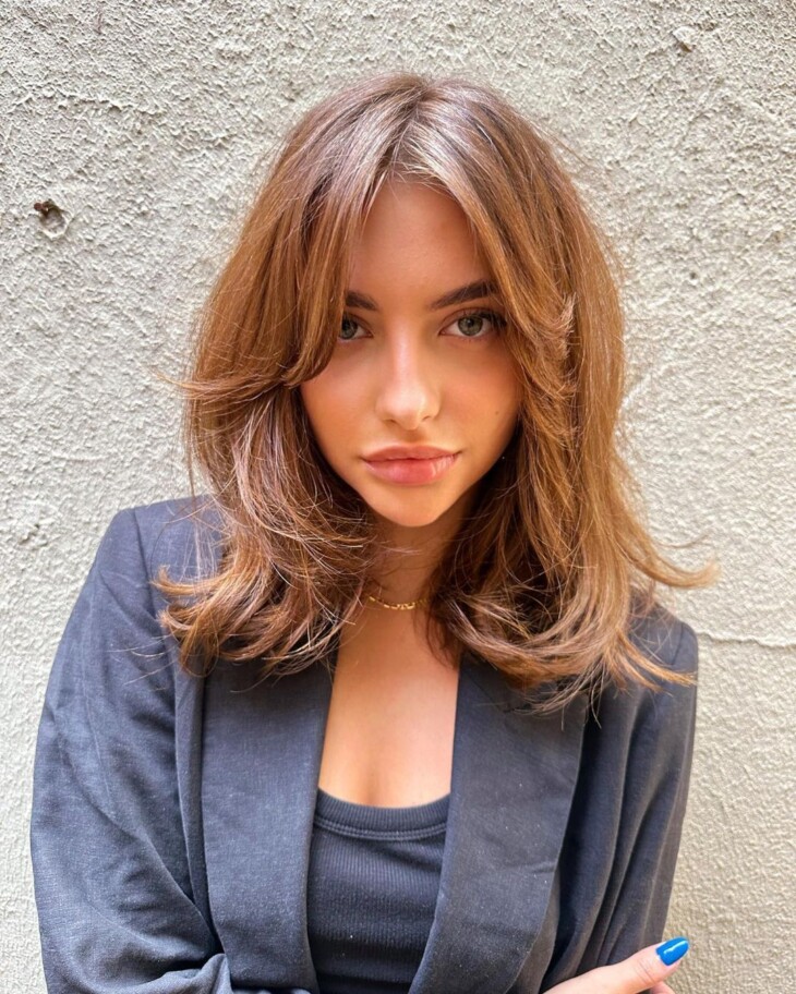 corte repicado médio para cabelo cacheado