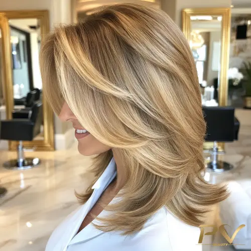 corte repicado médio para dar volume