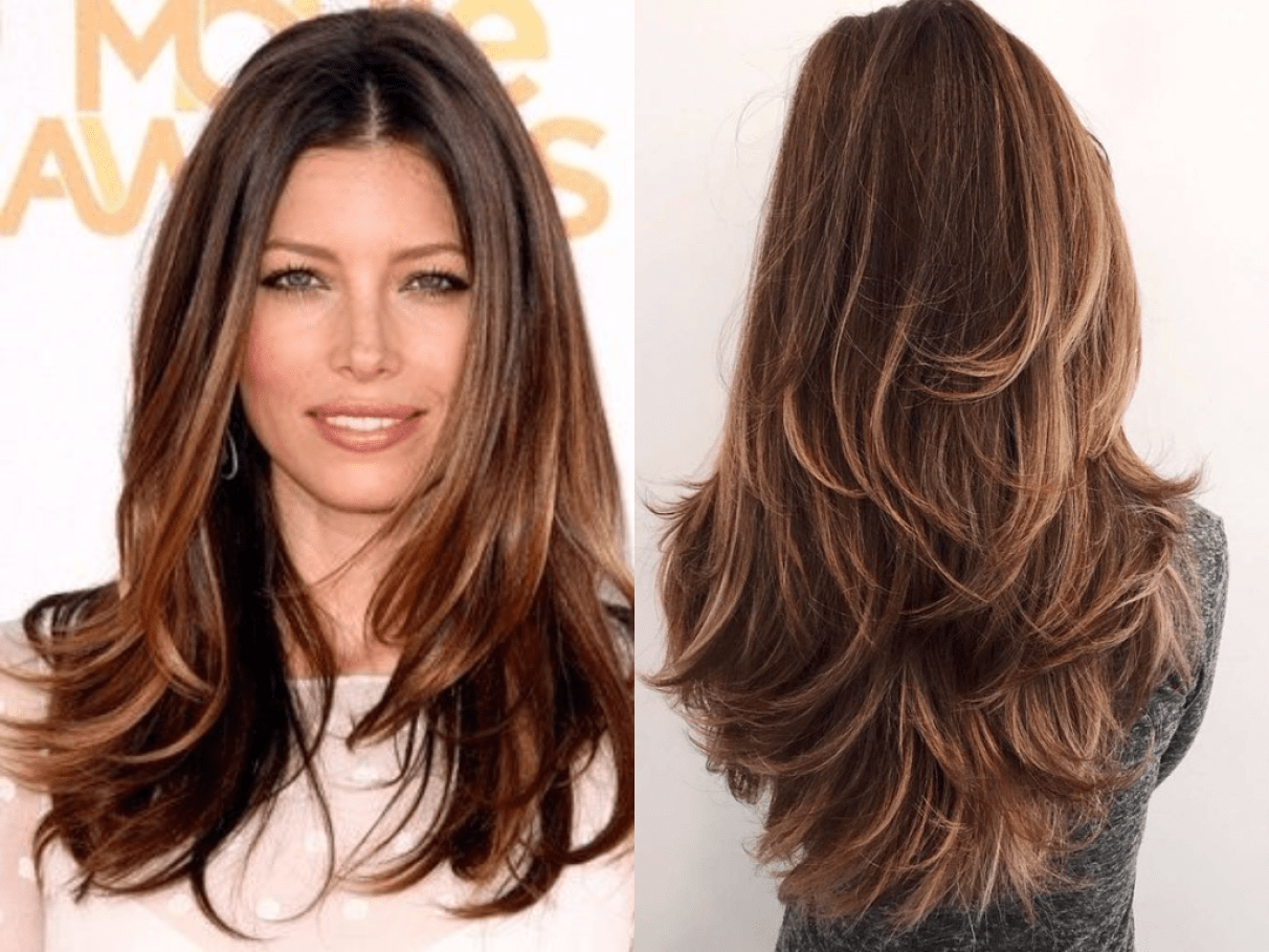 corte repicado médio para tirar volume