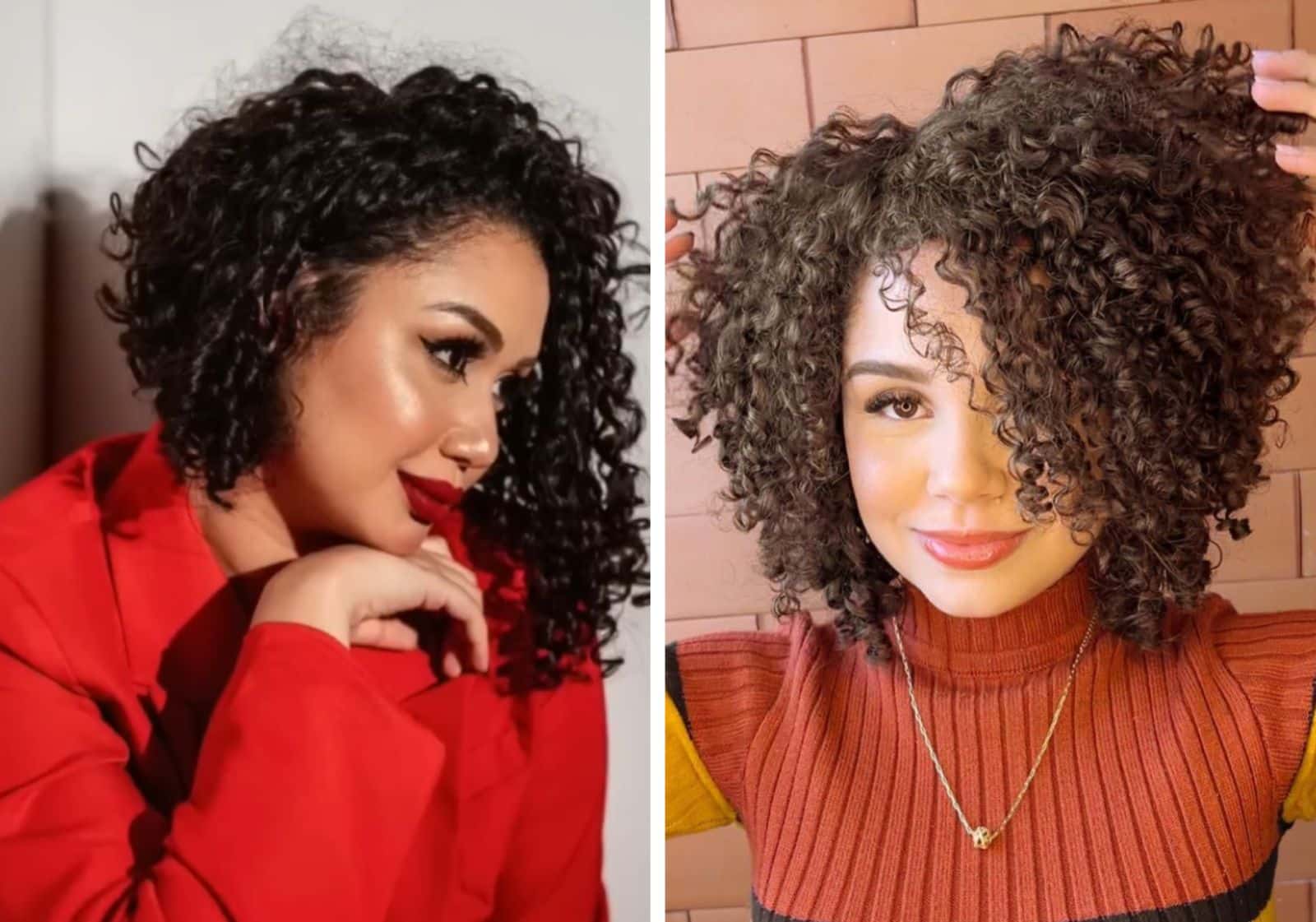 cortes de cabelo crespo que diminuem o volume