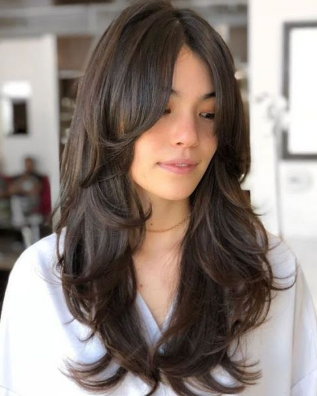 cortes em camadas para cabelo longo