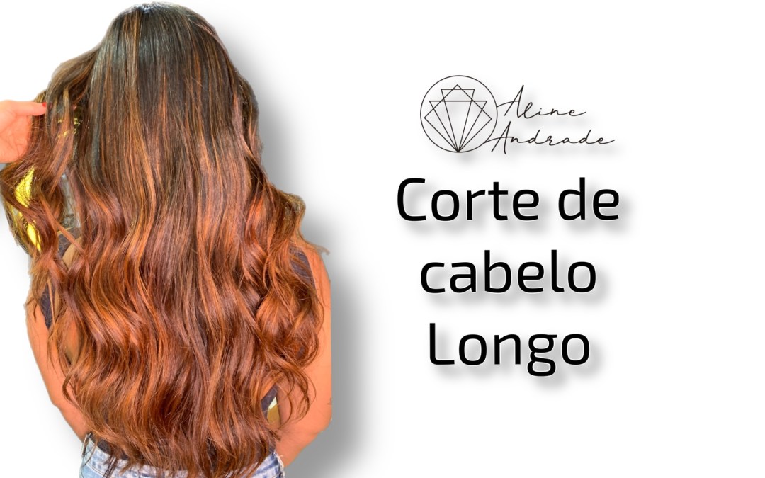 corte reto para cabelo longo