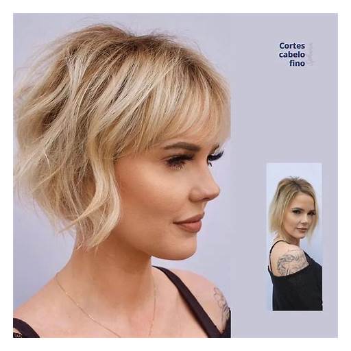 Bob Francês: Elegância e Volume para Cabelos Finos na Altura do Queixo