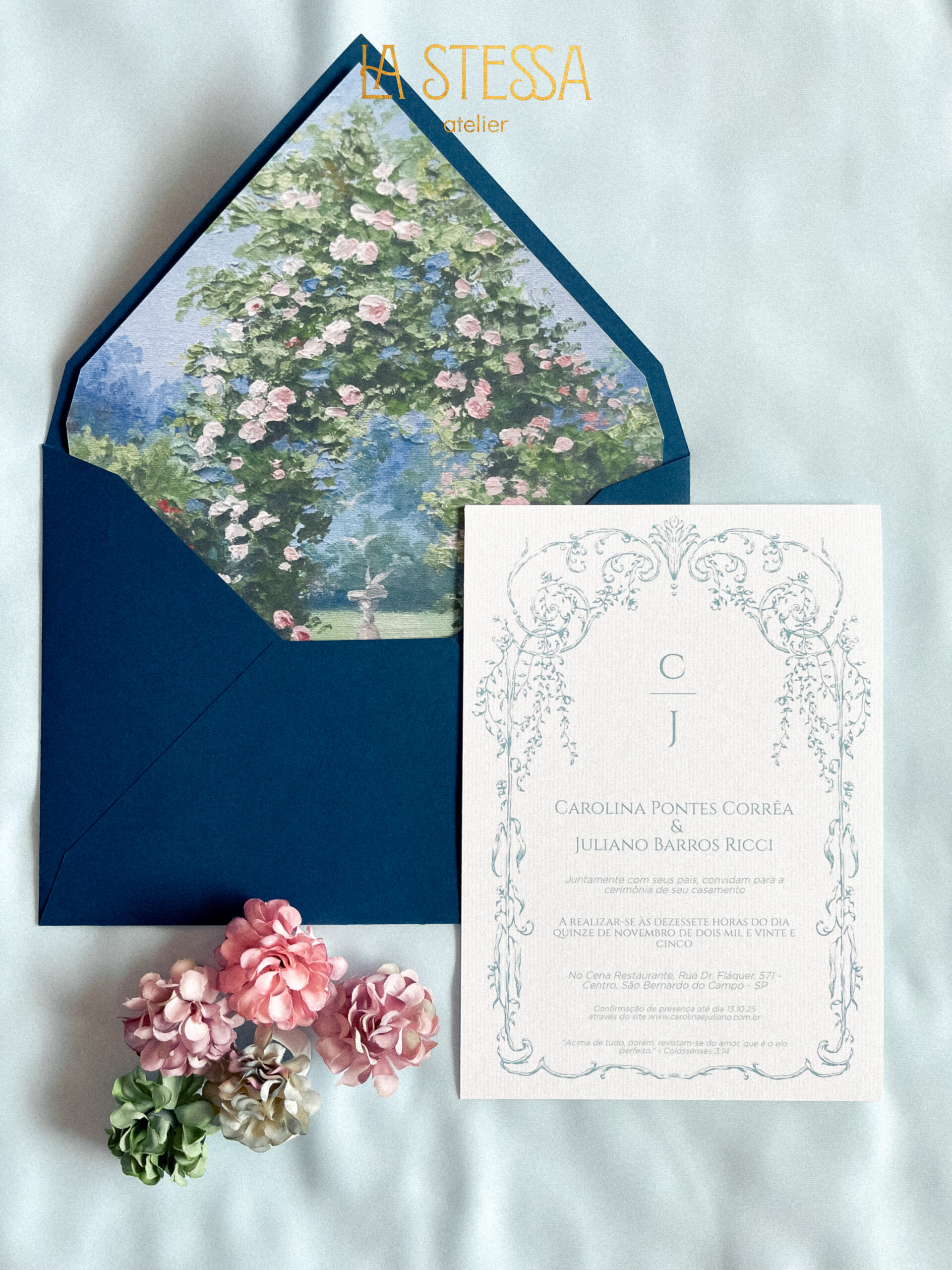convite de casamento com foto
