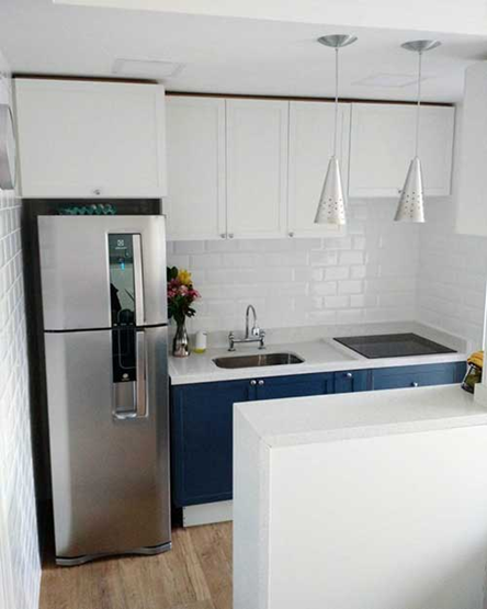 sala e cozinha integradas