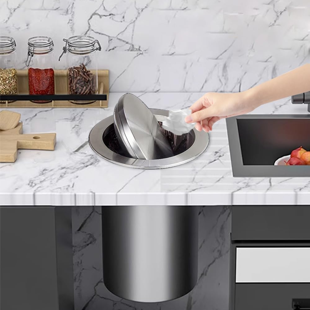 lixeira para bancada de cozinha