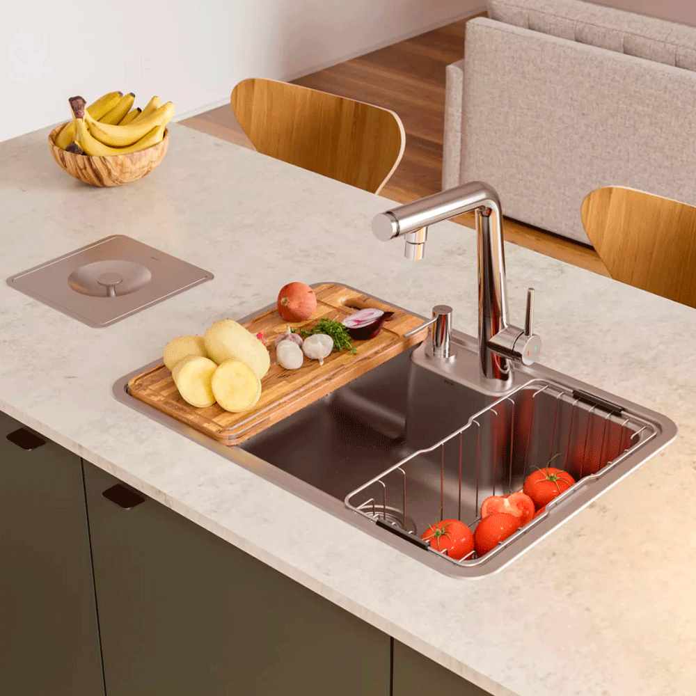 lixeira com sensor de movimento cozinha
