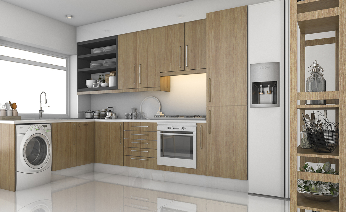 Pisos e Revestimentos: Harmonizando Cozinha e Lavanderia com Estilo