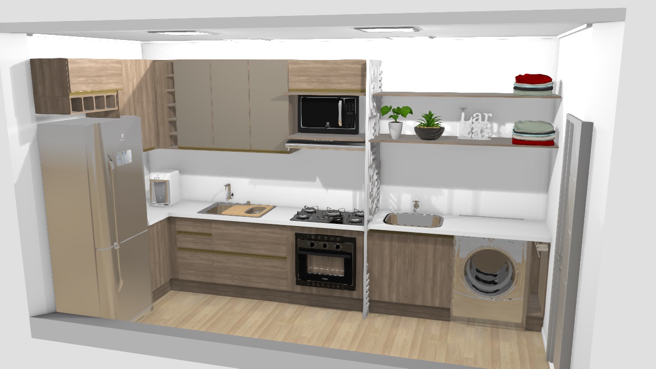 Móveis Planejados: O Segredo para Otimizar Espaços em Cozinhas Conjugadas