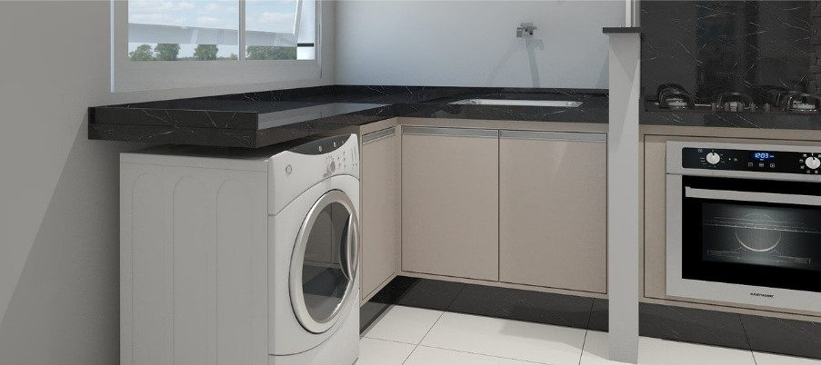 Cozinha Conjugada Com Area De Serviço Fotos