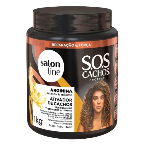 creme para cachos com proteção térmica