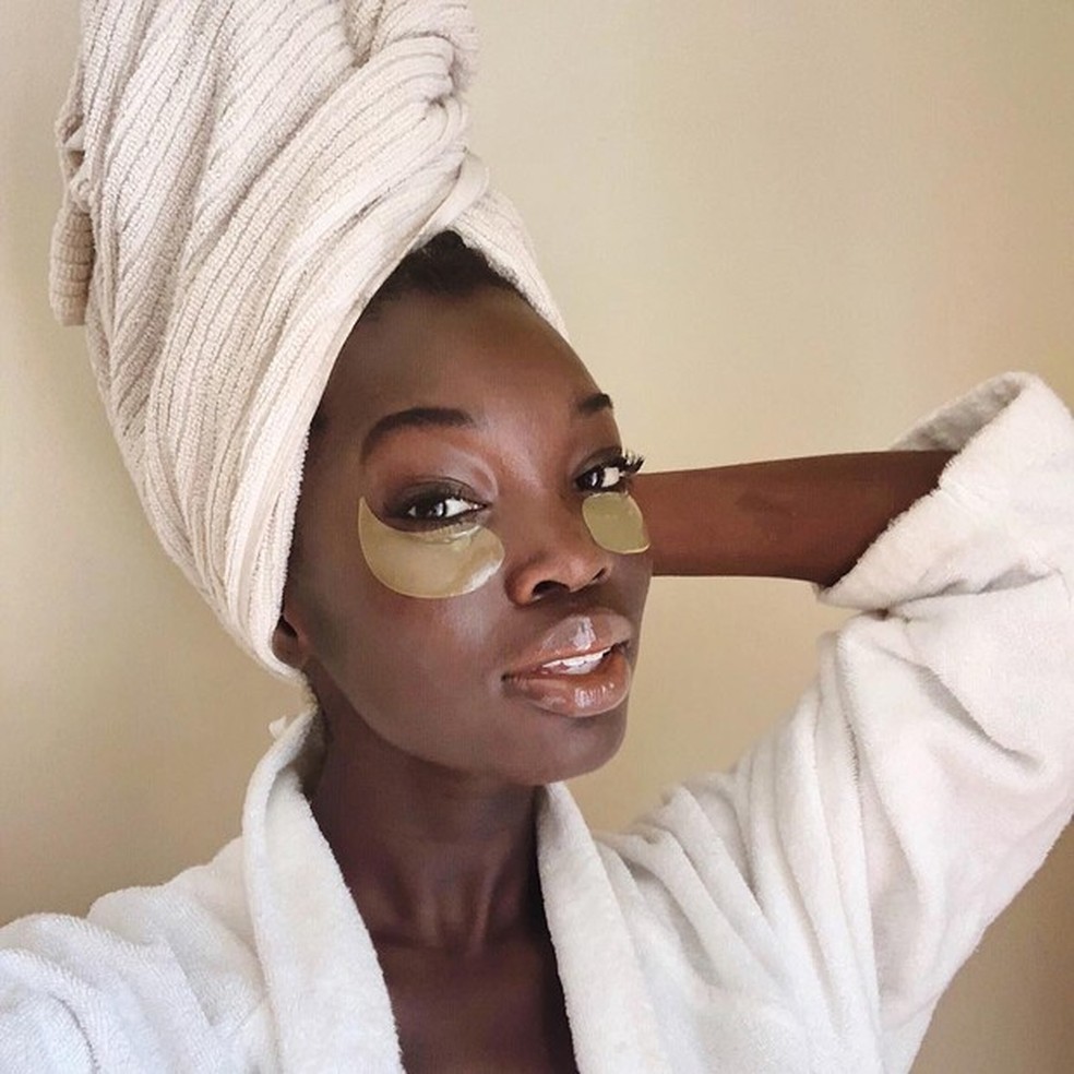 melhor receita caseira para olheiras profundas