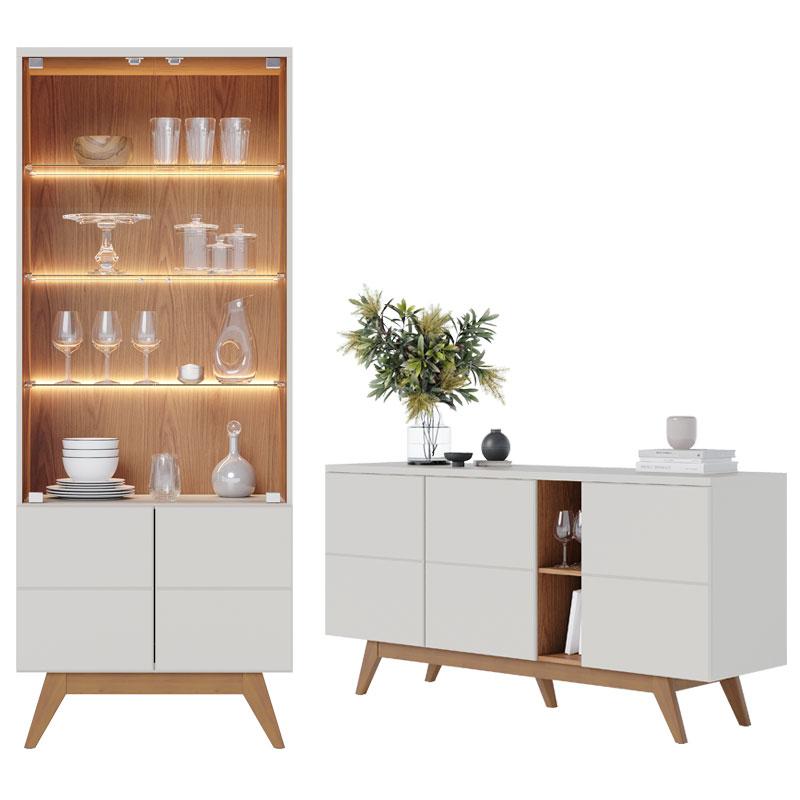 Conjuntos Modernos e Elegantes com LED e acabamentos neutros